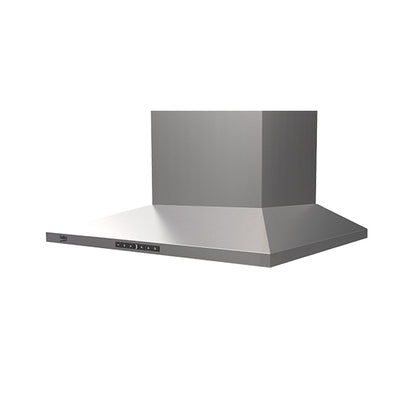 Beko 60cm Steel Slim Pyramid Canopy Rangehood - Stainless Steel