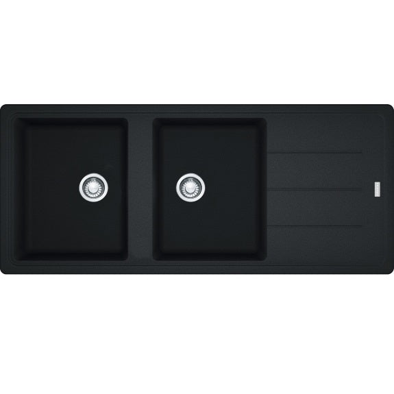 Franke Basis Double Bowl Sink - Onyx