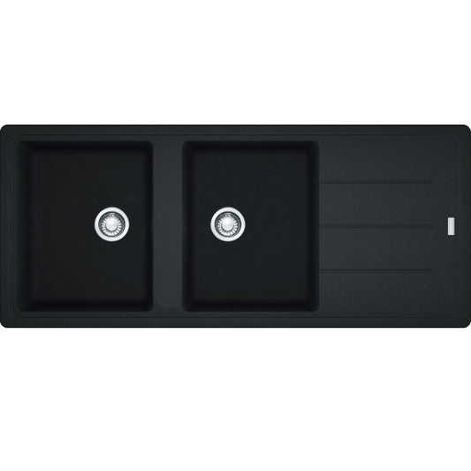 Franke Basis Double Bowl Sink - Onyx