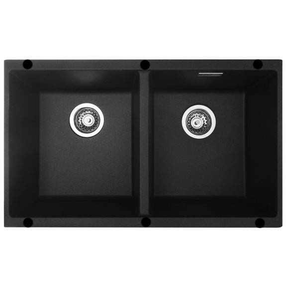 Blanco 26L Subline Double Bowl Undermount Sink - Anthracite