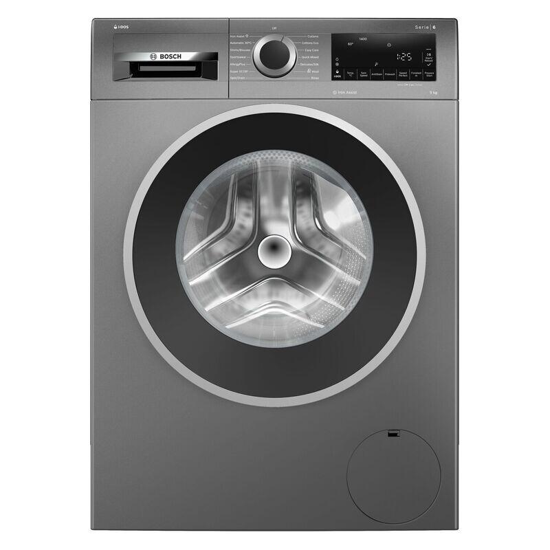 Bosch 9kg Series 6 Front Load Washing Machine - Iron Grey