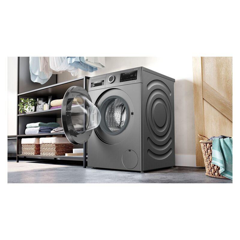 Bosch 9kg Series 6 Front Load Washing Machine - Iron Grey