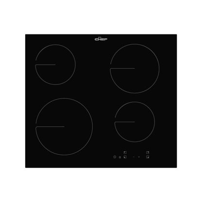 Chef 60cm 4 Zone Ceramic Cooktop