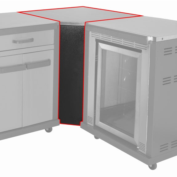 Coleman Revolution Corner Unit No Draw - Black Matte