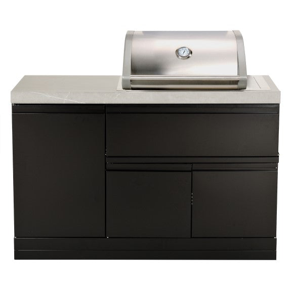 Crossray Compact Kitchen with 2 Burner BBQ Grill
