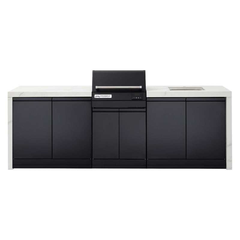 Crossray eXtreme Electric BBQ Outdoor Kitchen with Sink
