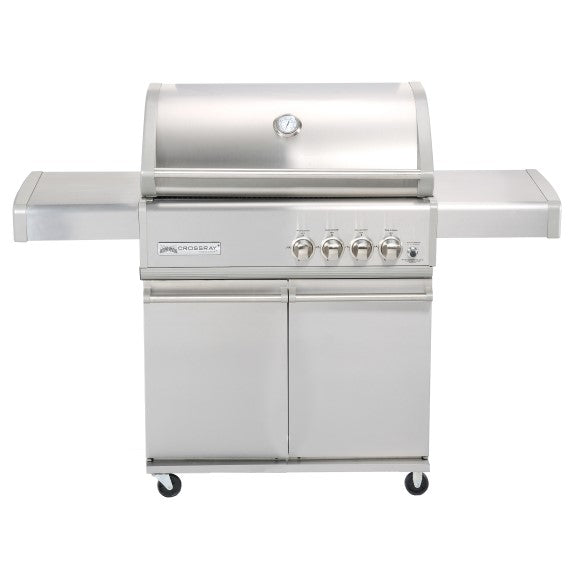 Crossray Infrared 4 Burners Trolley BBQ