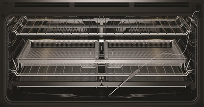 Electrolux 90cm Pyrolytic Dual Fuel Freestanding Cooker - Dark Stainless Steel