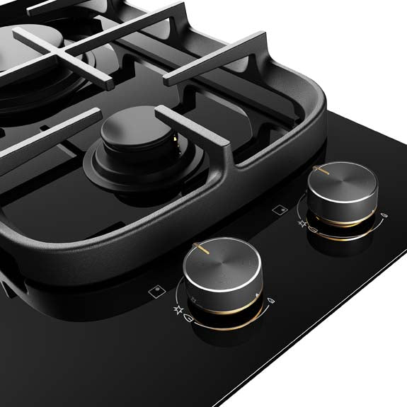 Electrolux 60cm UltimateTaste 900 3 Burner Gas Cooktop - Black