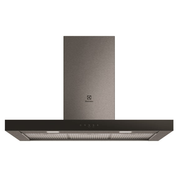 Electrolux 90cm Hob2Hob Canopy Rangehood - Dark Stainless Steel