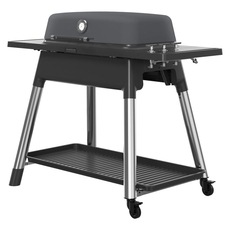 Everdure By Heston Blumenthal FURNACE 52-Inch 3-Burner Propane Gas Grill with Stand - Graphite