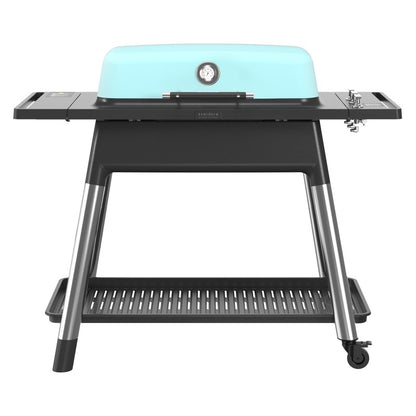 Everdure By Heston Blumenthal FURNACE 52-Inch 3-Burner Propane Gas Grill with Stand - Mint