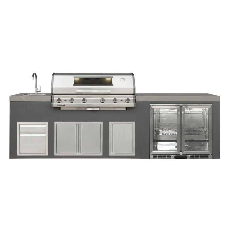 Everdure Bayview Outdoor Kitchen Natural Gas