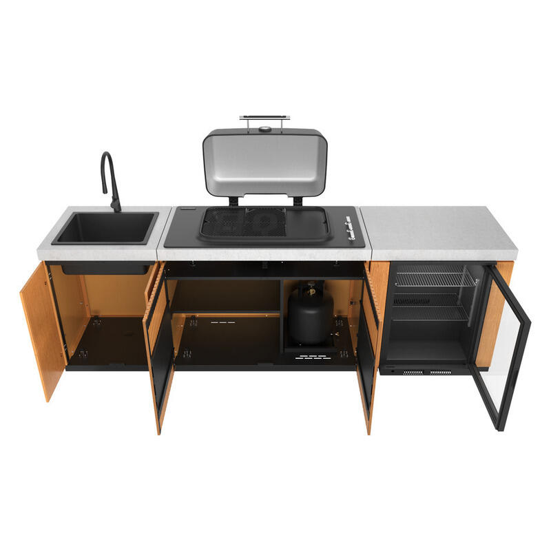 Everdure Seabreeze 3-Burner Outdoor Kitchen