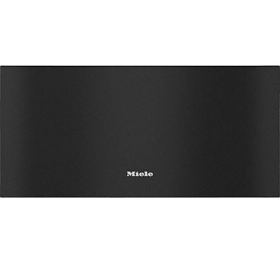 Miele 29cm Pureline Handleless Design Warming Drawers - Obsidian Black
