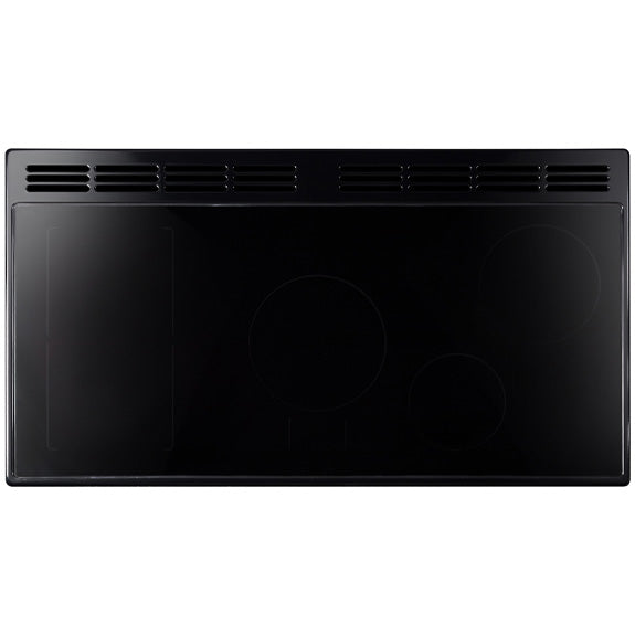 Falcon 110cm Classic Deluxe Induction Range Cooker - Stone Blue/Brass