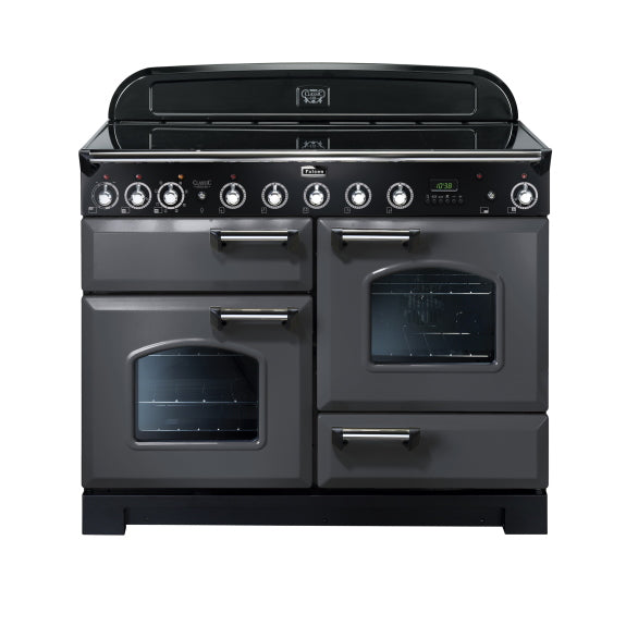 Falcon 110cm Classic Deluxe Induction Range Cooker - Slate/Chrome