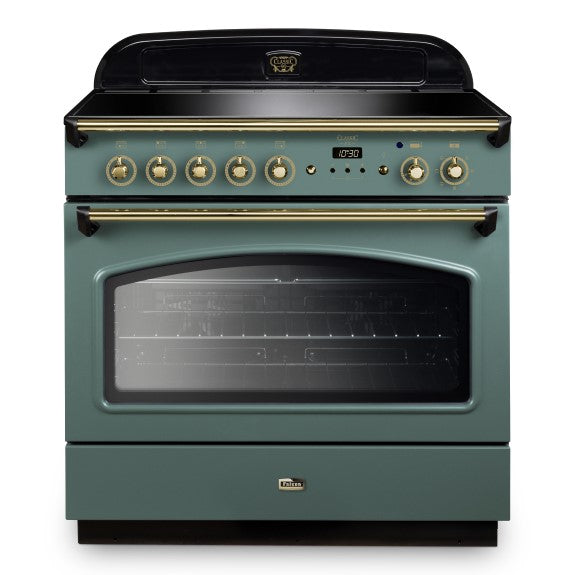 Falcon 90cm Classic Induction Range Cooker - Mineral Green