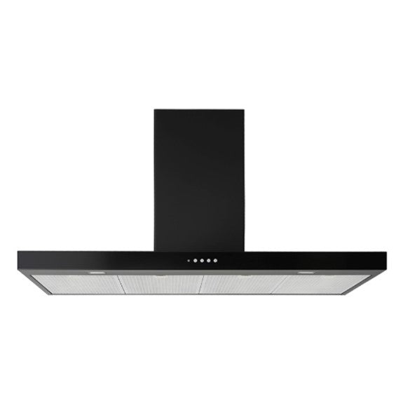 Falcon 110cm Infusion Canopy Rangehood - Black