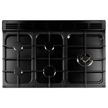Falcon 90cm Professonal FX Dual Fuel Cooker - Stainless Steel/Chrome