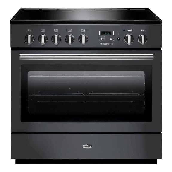 Falcon 90cm Professional FX Induction Range Cooker - Slate/Chrome