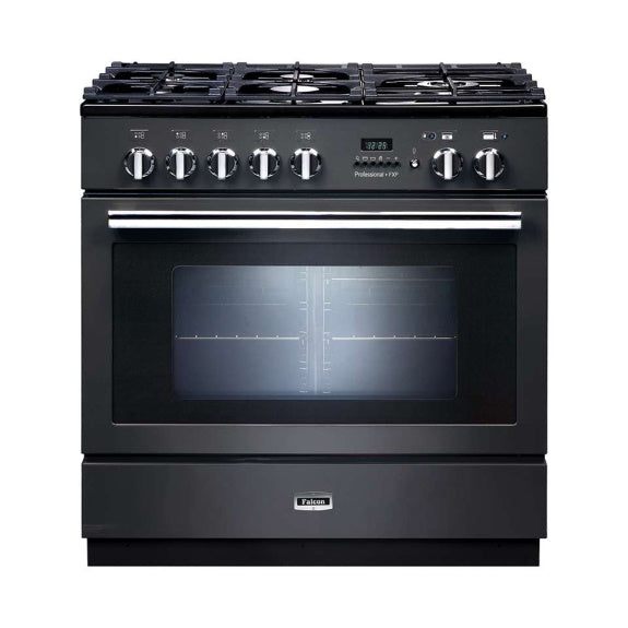 Falcon 90cm Professional+ FXP Pyrolytic Cooker - Slate/Chrome