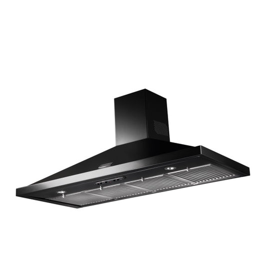 Falcon 110cm Canopy Rangehood - Black