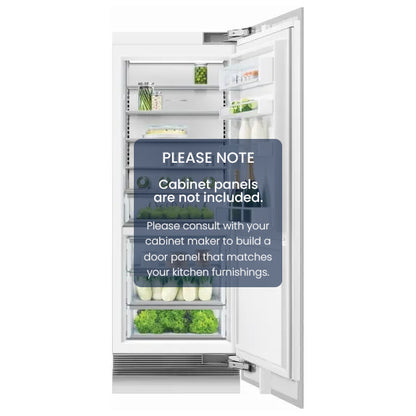 Fisher & Paykel 76cm Series 11 Integrated Column Refrigerator, Water