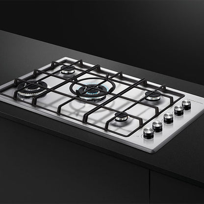 Fisher & Paykel 90cm Series 5 5 Burner Gas Cooktop, LPG