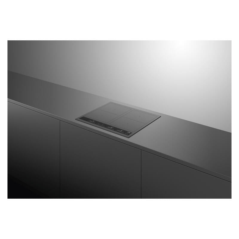 Fisher & Paykel 60cm 4 Zone Induction Cooktop: 2 Smart Zones - Grey (Series 7)