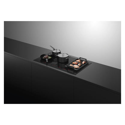 Fisher & Paykel 90cm 5 Zone Induction Cooktop: Smart Zone - Black (Series 7)