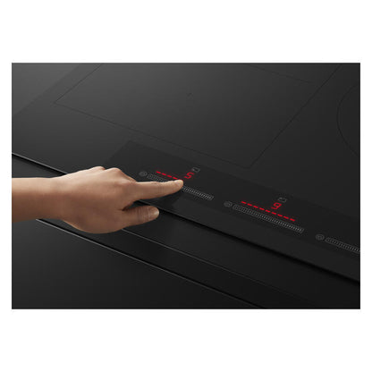 Fisher & Paykel 90cm 5 Zone Induction Cooktop with 2 SmartZones - Black Glass (Series 7)
