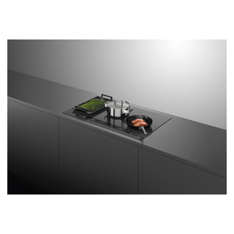 Fisher & Paykel 90cm 5 Zone Induction Cooktop: 2 Smart Zones - Grey (Series 7)