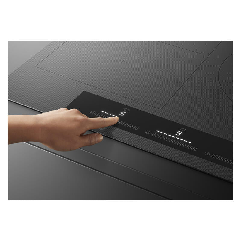 Fisher & Paykel 90cm 5 Zone Induction Cooktop: 2 Smart Zones - Grey (Series 7)