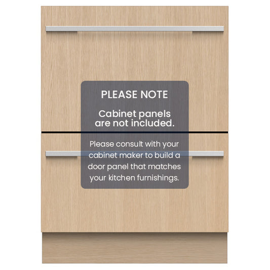 Fisher & Paykel Series 11, Integrated Tall Double DishDrawer Dishwasher