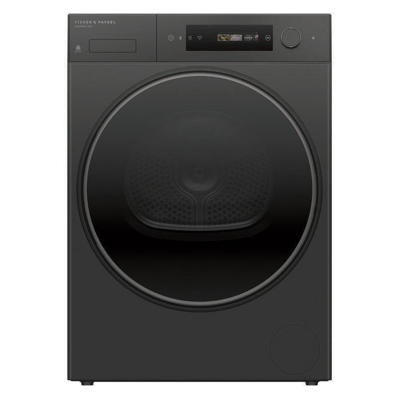 Fisher & Paykel 10kg Smart Heat Pump Condenser Dryer - Woolmark Black - Graphite (Series 7)