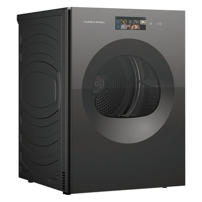 Fisher & Paykel 10kg Minimal Heat Pump Dryer Woolmark - Black