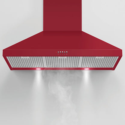 Fisher & Paykel 90cm Series 7 Pyramid Chimney Wall Rangehood