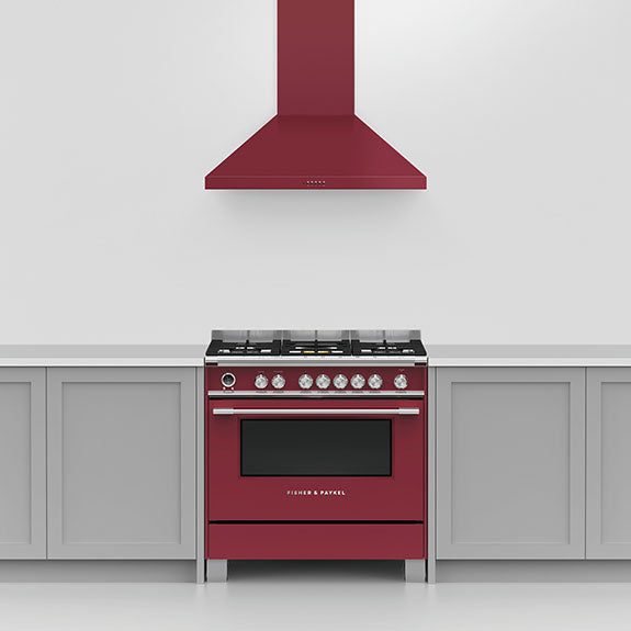 Fisher & Paykel 90cm Series 7 Pyramid Chimney Wall Rangehood
