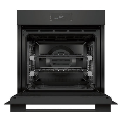 Fisher & Paykel 60cm Minimal Pyrolytic Oven - Black Glass (Series 9)