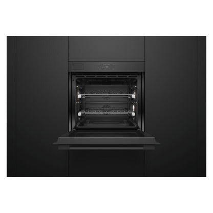 Fisher & Paykel 76cm Pyrolytic Built-In Steam Assist Oven with 17 Functions - Black Glass (Minimal - Series 11)