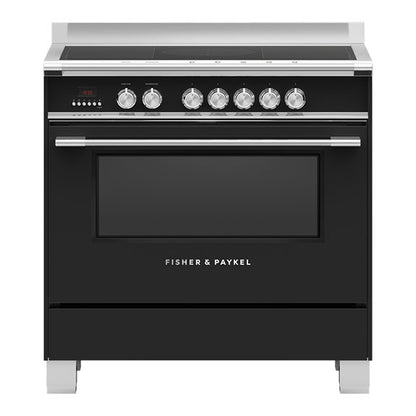 Fisher & Paykel 90cm Series 7 Classic 5 Zone Induction Cooker, 2 SmartZones