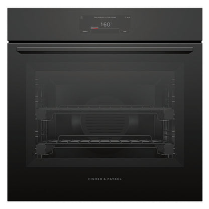 Fisher & Paykel 60cm Minimal Combi-Steam Oven - Black Glass (Series 11)