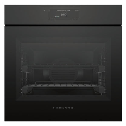 Fisher & Paykel 60cm Minimal Handless Combi-Steam Oven - Black