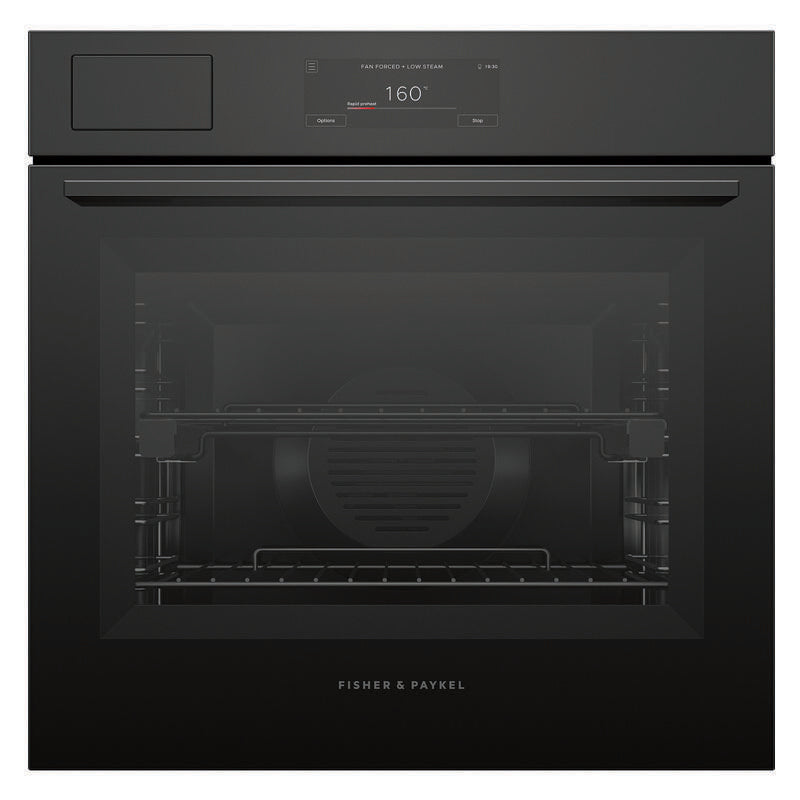 Fisher & Paykel 60cm Minimal Combi-Steam Oven - Black