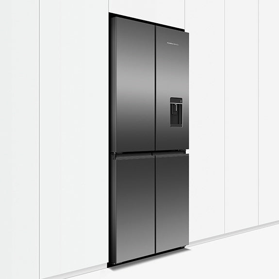 Fisher & Paykel 498L Series 7 Quad Door Refrigerator Freezer, Ice & Water