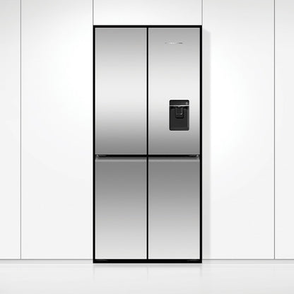Fisher & Paykel 498L Series 7 Quad Door Refrigerator Freezer, Ice & Water