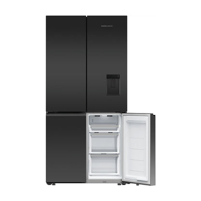 Fisher & Paykel 690L Series 7 Quad Door Refrigerator Freezer, Ice & Water