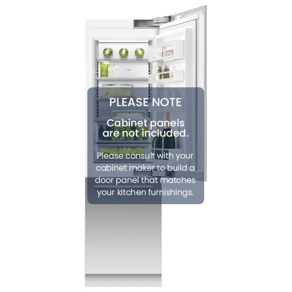 Fisher & Paykel 61cm Series 11 Integrated Refrigerator Freezer, Ice & Water