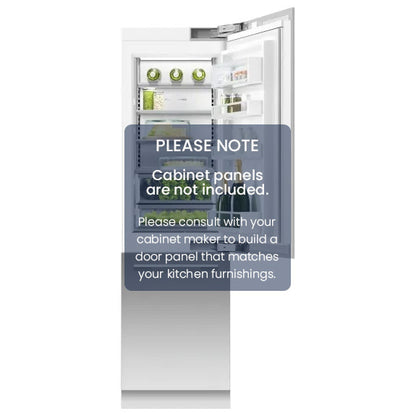 Fisher & Paykel 61cm Series 11 Integrated Refrigerator Freezer, Ice & Water